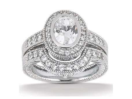 Wedding Set - Please visit our store to see our entire collection of bridal jewelry